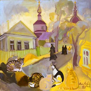 Настоящая любовь - Ольга Мотовилова - "бабушкины коты"